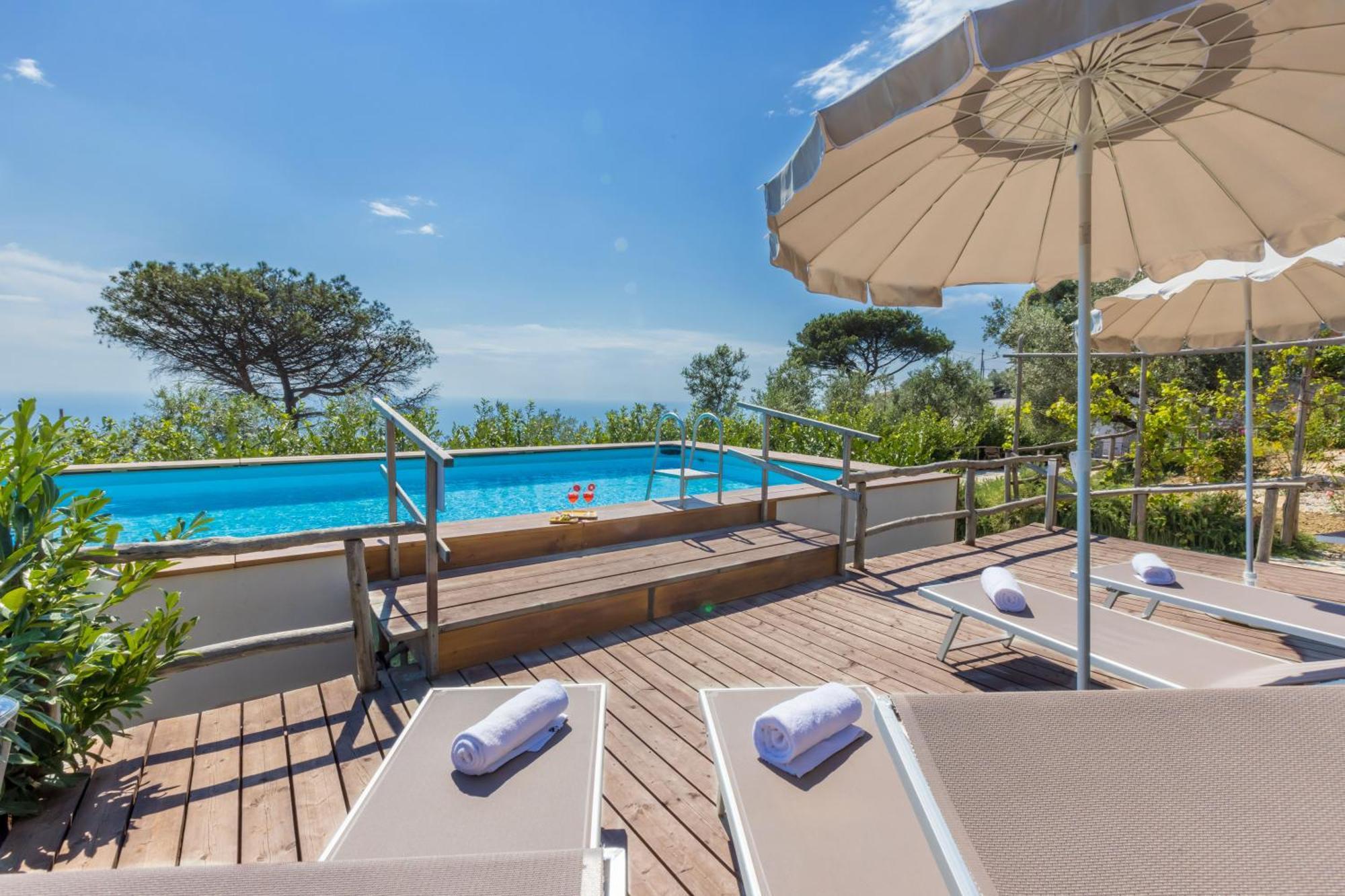 Villa Fedora Sea&Stars Massa Lubrense Kültér fotó
